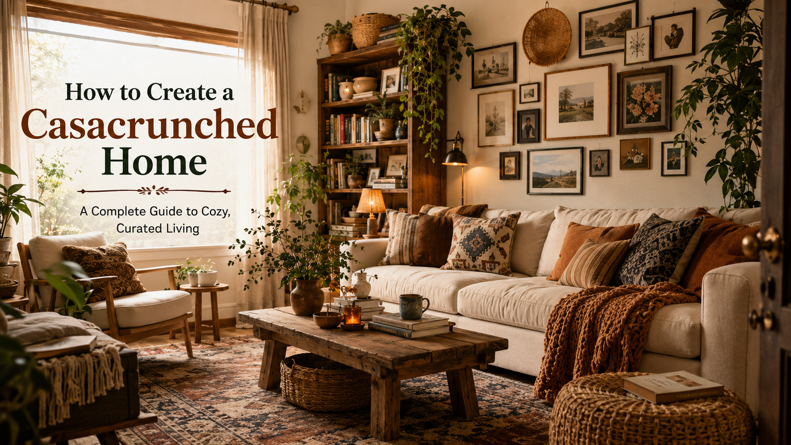 How to Create a Casacrunched Home: A Complete Guide to Cozy, Collected Living